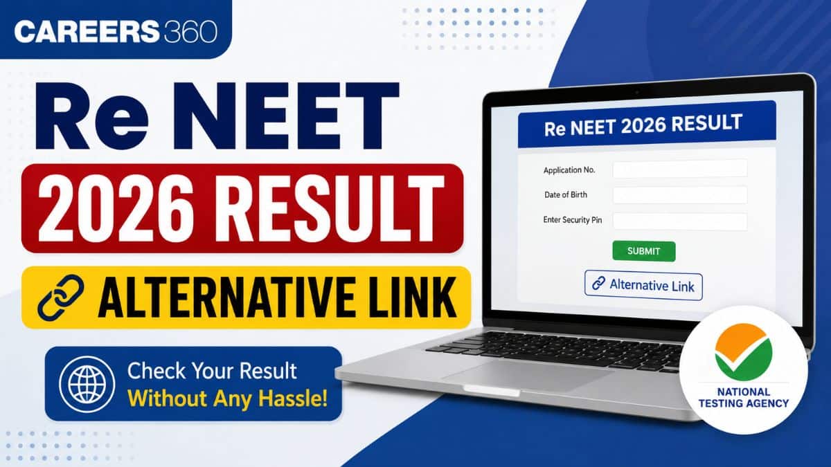 Re NEET 2026 Result Alternative Link OUT: NTA Scorecard Official Link